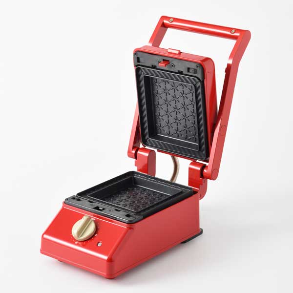 BRUNO グリルサンドメーカー シングル レッド BOE083-RD