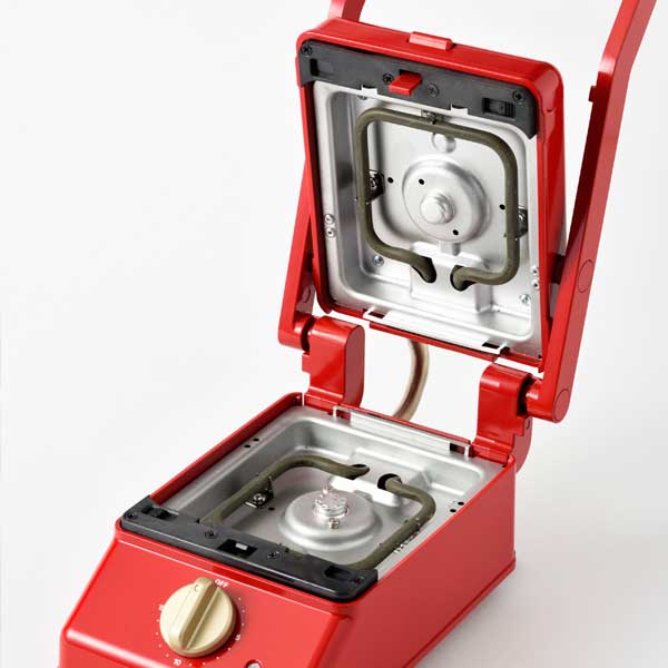 BRUNO グリルサンドメーカー シングル レッド BOE083-RD