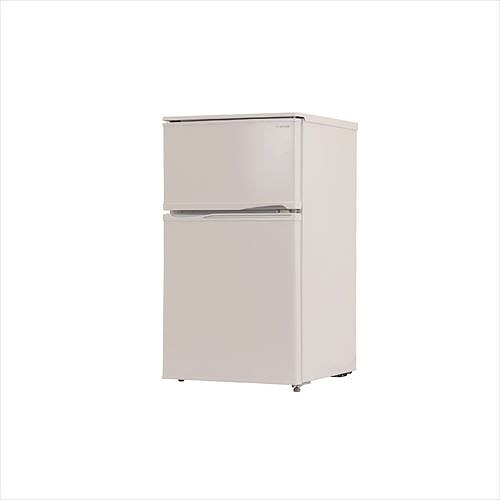 楽天市場】吉井電気 アビテラックス 90L 2ドア冷蔵庫 ホワイト&グレー