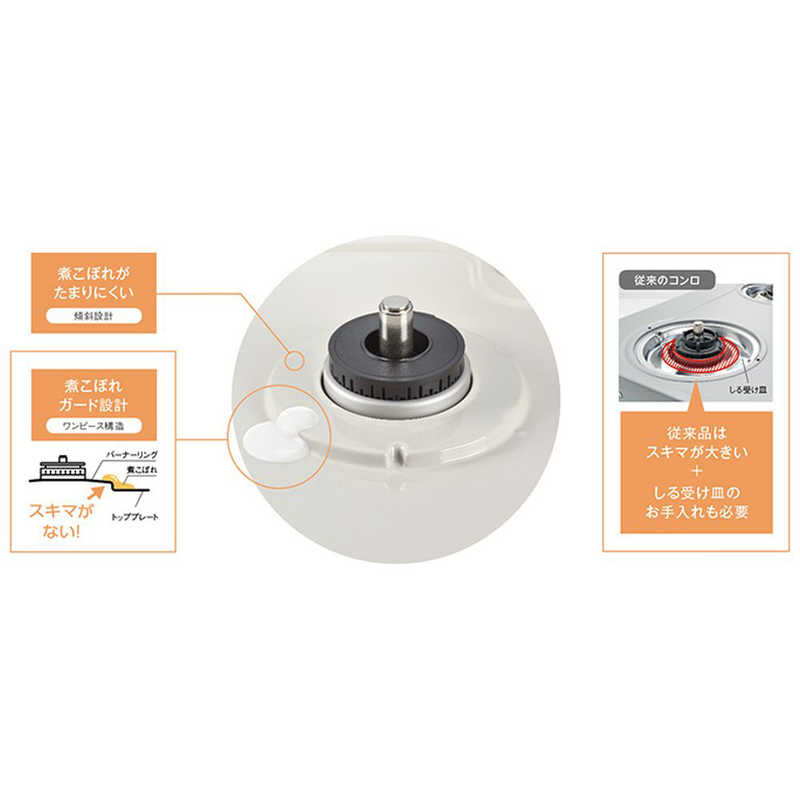 Rinnai ガスコンロ RTE565BK-L 12A・13A