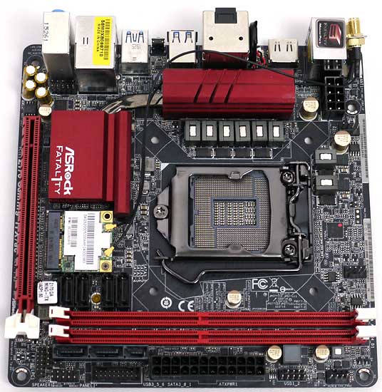 ASRock製 Mini-ITXマザーボード Fatal1ty Z170 Gaming-ITX/ac スロック MotherBoard