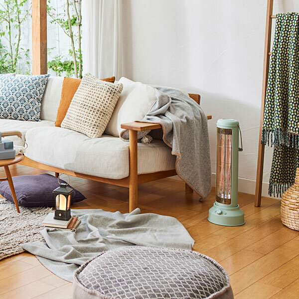 BRUNO カーボンヒーター Nostal Stove wide グラスグリーン BOE077-GGR