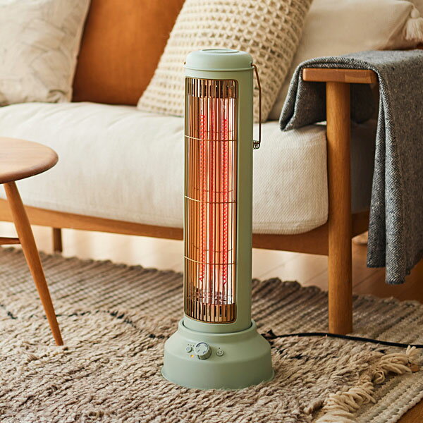 BRUNO カーボンヒーター Nostal Stove wide グラスグリーン BOE077-GGR