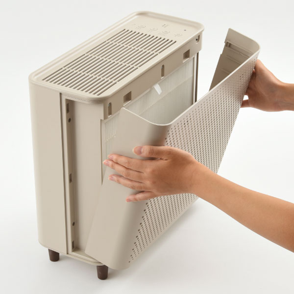 【売り切れ】BRUNO コンパクトフロア空気清浄機 BOE081-WH ヨドバシ.com - ブルーノ BRUNO コンパクトフロア空気清浄機 15畳