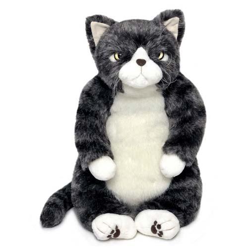 Cuddly 甚五郎 黒白 　新品未使用タグ付 CUDDLY（カドリー） ぬいぐるみ 猫 ねこ ネコ リアル 甚五郎 JingoroI
