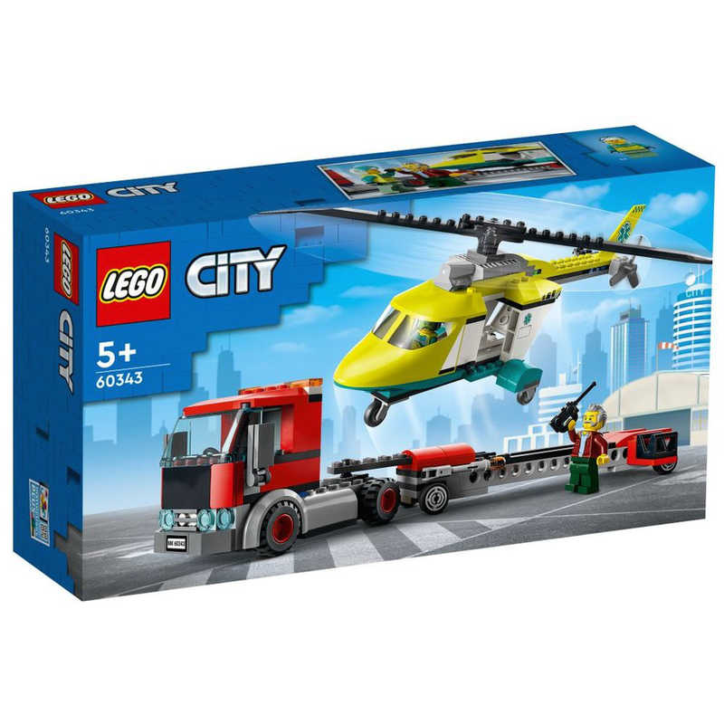 ららさん専用 楽天市場】レゴ(LEGO) シティ レスキューヘリコプター輸送トラック