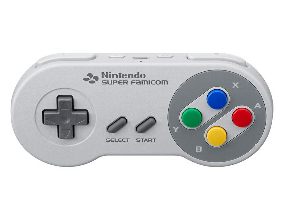 スーパーファミコン　ソフト、コントローラー付き RetroSix Super GamePad」販売開始｜スーパーファミコン用