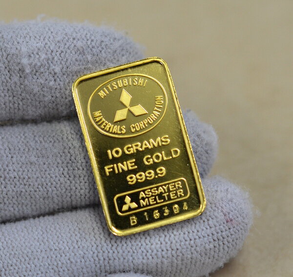 楽天市場】三菱ゴールドバー 三菱マテリアル発行 24金 | 価格