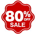 80%OFF クーポン利用