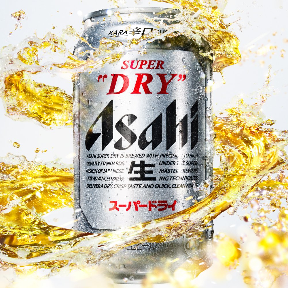 楽天市場】ビール アサヒ スーパードライ 350ml 24本 1ケース 【送料