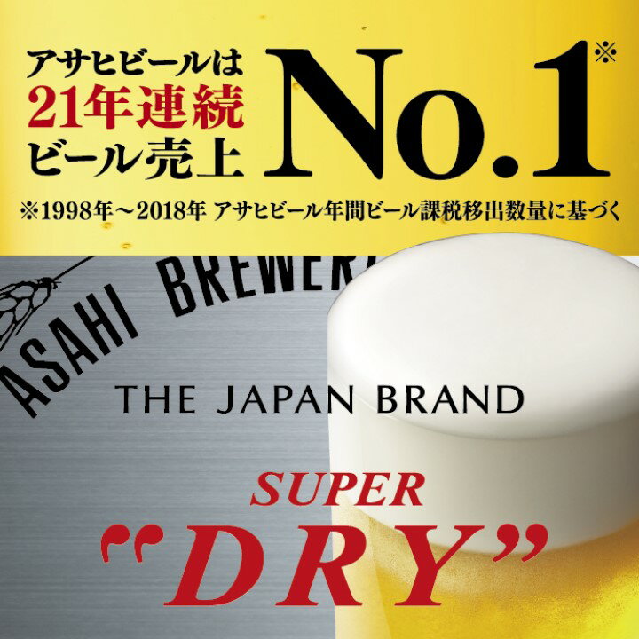 アサヒ スーパードライ 缶ビール セット ギフト AG-35 (350ml　12本/500ml　2本)　×2箱 ギフト【送料無料※一部地域は除く】｜イズミックワールド