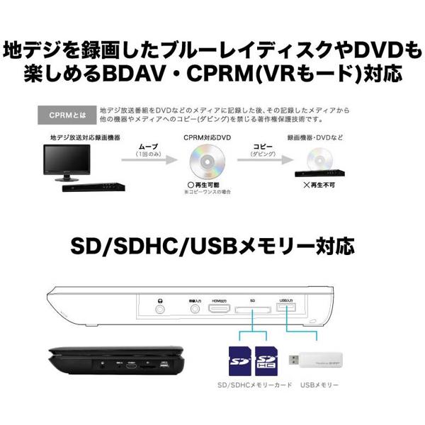 GREEN HOUSE Blu-ray プレーヤー OLT-101BDP-BK 楽天市場】グリーンハウス GREEN HOUSE 10型ポータブル
