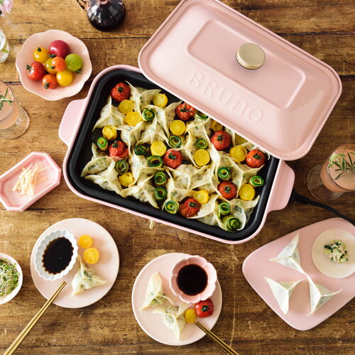 楽天市場】BRUNO BRUNO コンパクトホットプレート BOE021-PPK | 価格