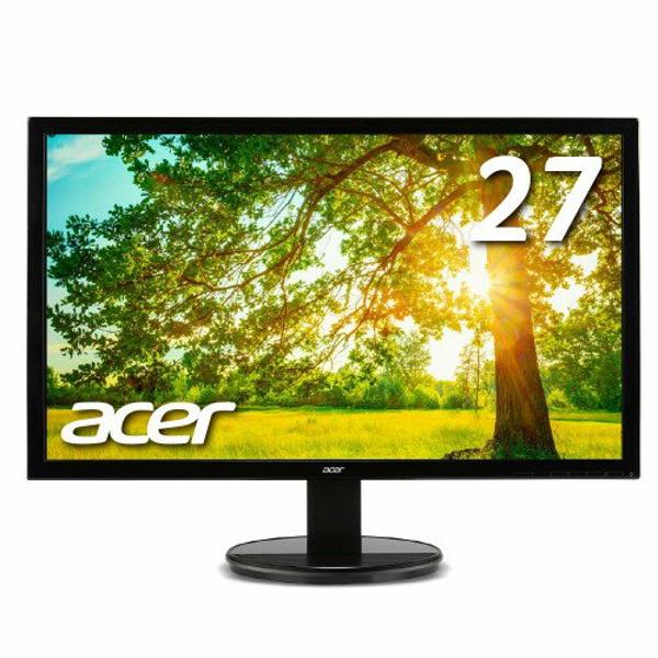 Acer 27インチディスプレイ K272HLEbmidx スピーカー内蔵