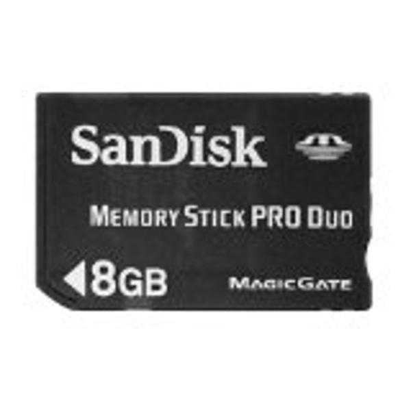 SanDisk 8GB Memory Stick Pro Duo 