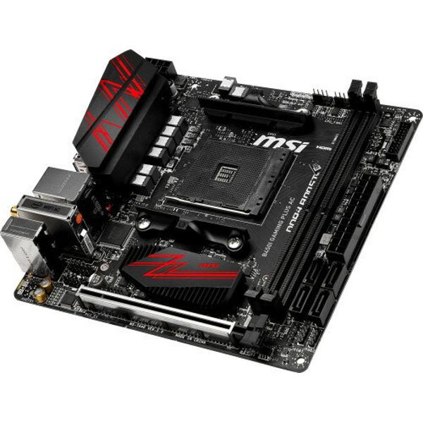 MSI B450I GAMING PLUS AC マザーボード Specification B450I GAMING PLUS AC | エムエスアイコンピューター