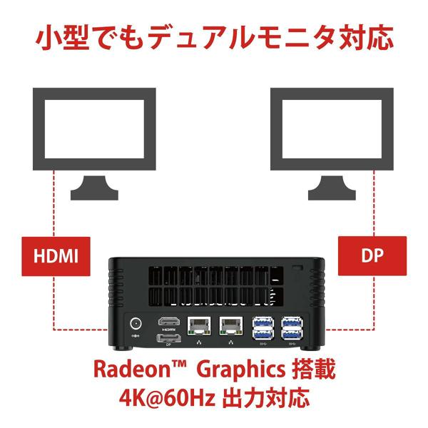 楽天市場】リンクスインターナショナル MINISFORUM 超小型