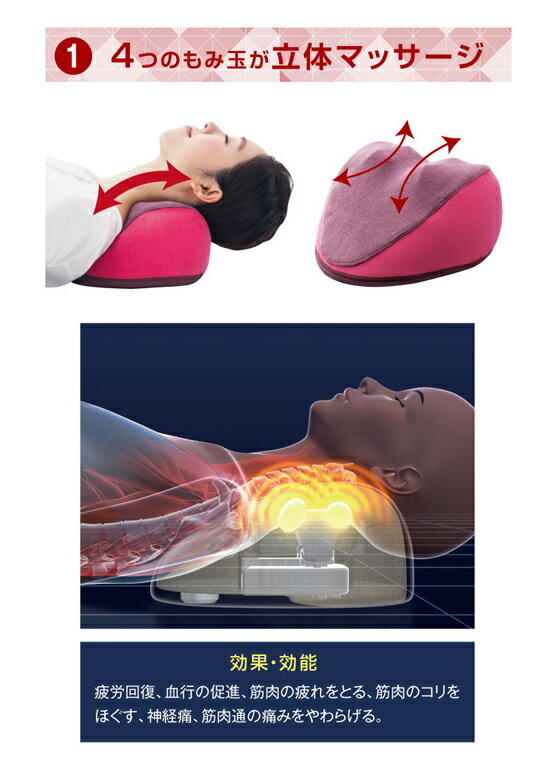 楽天市場】ドリーム プロイデア 首ストレッチマッサージャーM1 0070