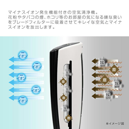 楽天市場】マクロス マクロス マイナスイオン空気清浄機 タッチ