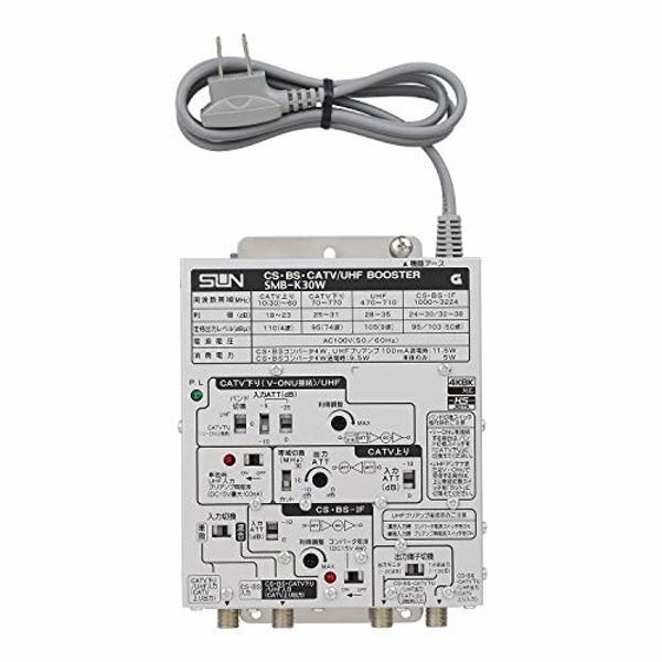 新4K8K衛星放送対応 CS・BS・CATV双方向ブースタ：CABC-K40W CBCA40W｜サン電子株式会社