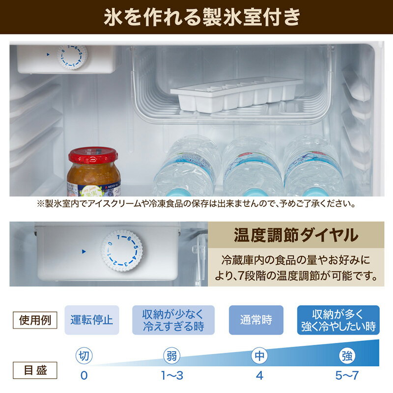 楽天市場】エスケイジャパンセールス エスケイジャパン 1ドア冷蔵庫 SR