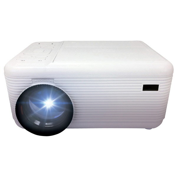 楽天市場】池商 RAMASU DVDプレーヤー一体型プロジェクター RA