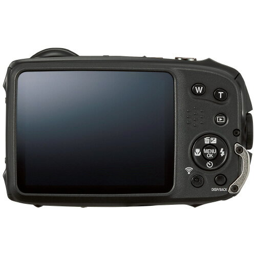 W60 ブラック デジタルカメラ 防水 富士フィルム XP120 【公式通販】
