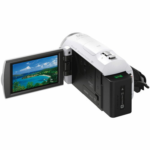 楽天市場】ソニーグループ SONY デジタルビデオカメラ HDR-CX680(W 