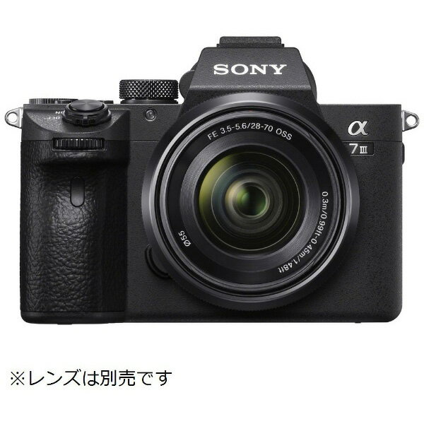 【楽天市場】ソニーグループ SONY デジタル一眼カメラ α7 III ILCE 