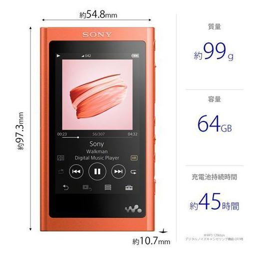 楽天市場】ソニーグループ SONY ウォークマン Aシリーズ NW-A57(R