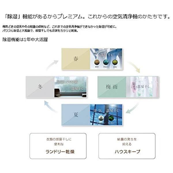 楽天市場】ダイキン工業 DAIKIN 除加湿空気清浄機 MCZ70T-W