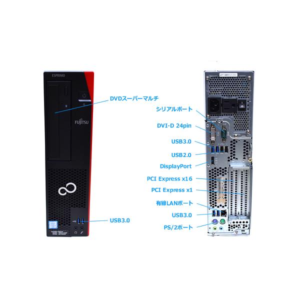 楽天市場】富士通 富士通 ESPRIMO D586/P 多機能分離型 FMVD21013