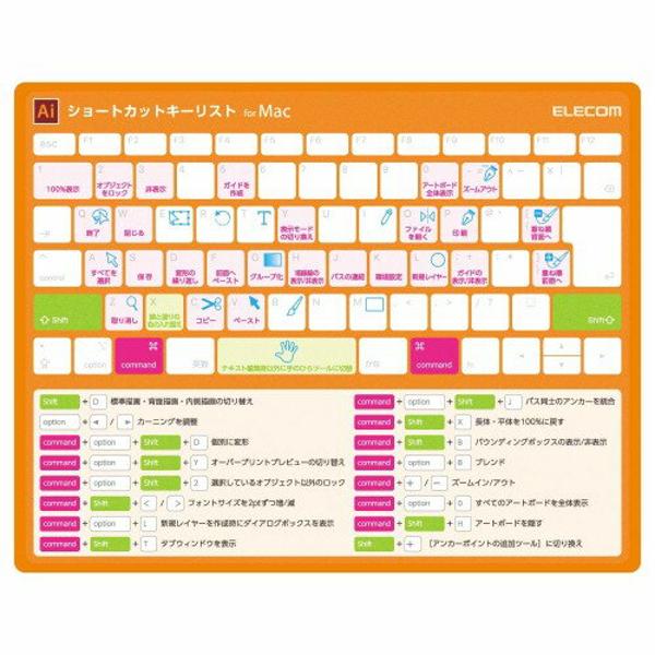 楽天市場】エレコム エレコム ショートカットキーマウスパッド