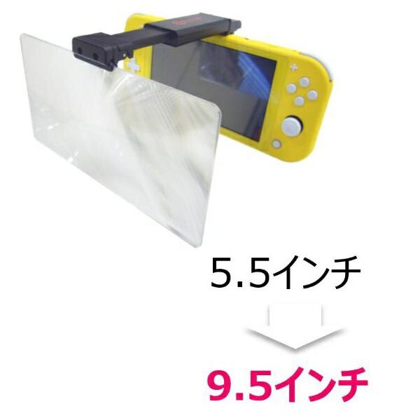 楽天市場】エレコム エレコム 画面拡大レンズ Nintendo Switch Lite