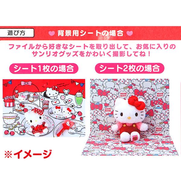 キキララ 撮影背景用シート デザインペーパー a4 b4 サンリオ まとめ