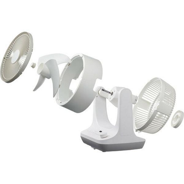 楽天市場】ドウシシャ 分解サーキュレーター FCW-234D(PWH) 23cm