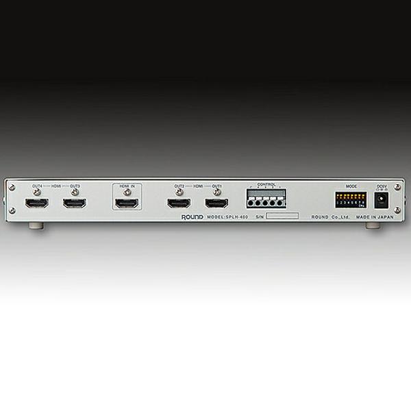 楽天市場】ラウンド ラウンド HDMI 4分配器SPLH-400 1入力4出力、DVI-D