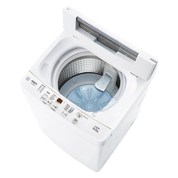 楽天市場】アクア AQUA 6.0kg全自動洗濯機 keyword キーワードホワイト 