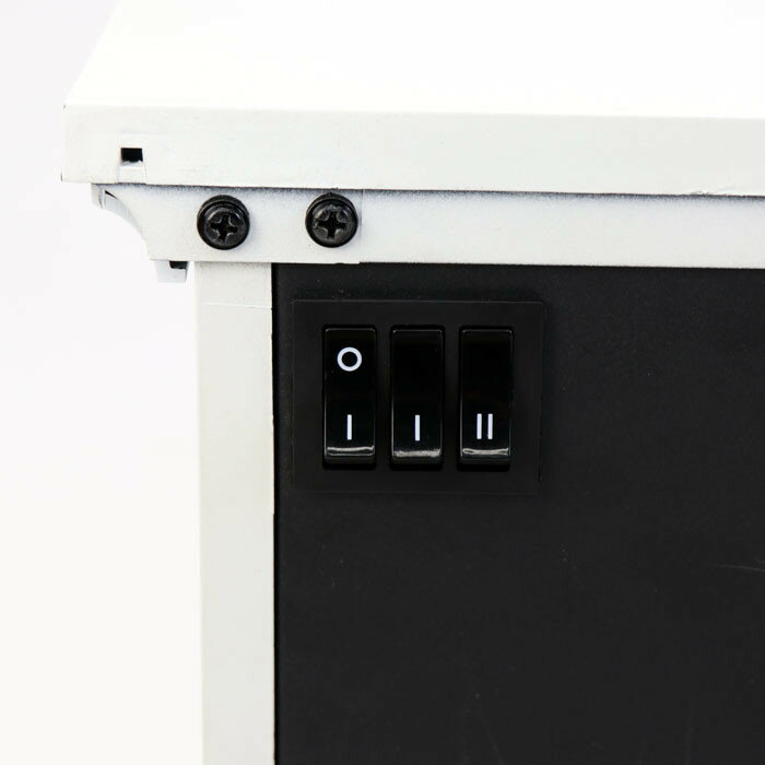 楽天市場】イトウ ヒロコーポレーション 暖炉ヒーター HD-100WH(1台