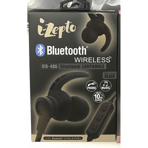 楽天市場】威風堂 威風堂 i-Zepto Bluetooth EARPHONES ワイヤレス