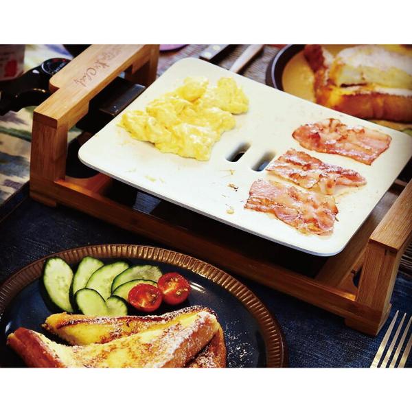 シェフ セラミックグリルプレート 送料無料!セラミックグリルプレートシェフ(卓上グリルプレート