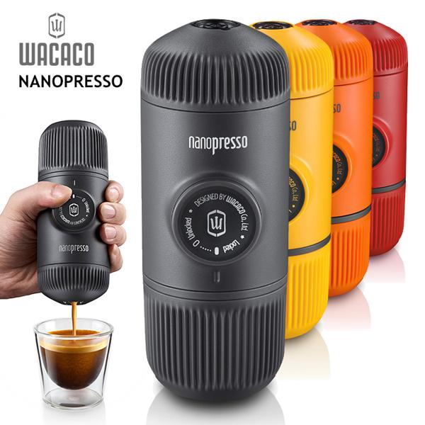 【未使用】WACACO　ナノプレ ッソ W-101 黒 WACACOポータブルエスプレッソマシン ナノプレッソ 黒 - メルカリ