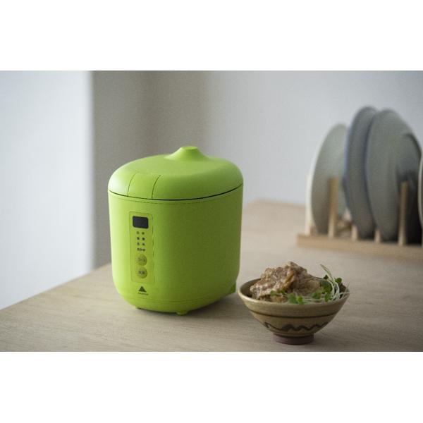 神明きっちん 炊飯器 あかふじ poddi AK-PD01 送料無料 神明 AKAFUJI 炊飯器ポッディー AK-PD01 GREEN | 価格比較