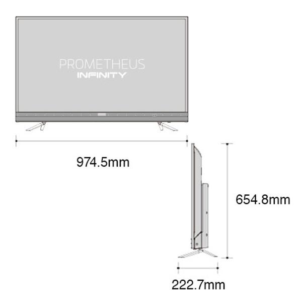 楽天市場 ユニーク Uniq Prometheus プロメテウス 4k対応液晶テレビ 43型 Utv43hru5 価格比較 商品価格ナビ