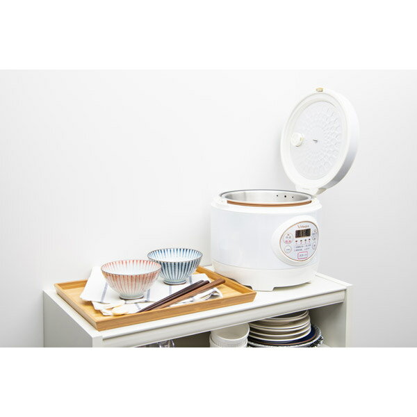KNチヨダ 糖質カット炊飯器 VI-RCL3A-WT Amazon | VI-RCL3A-WT(ホワイト) 糖質カット炊飯器 5合