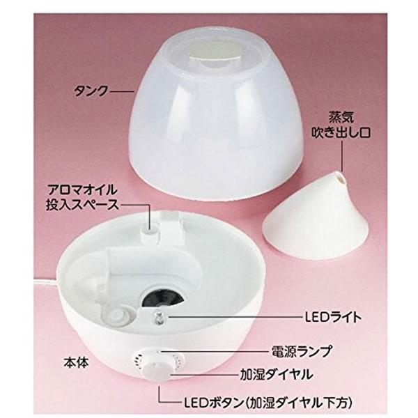 楽天市場】福昌 FUKUSHO 輝き潤い加湿器 1.6L FS-325 | 価格比較