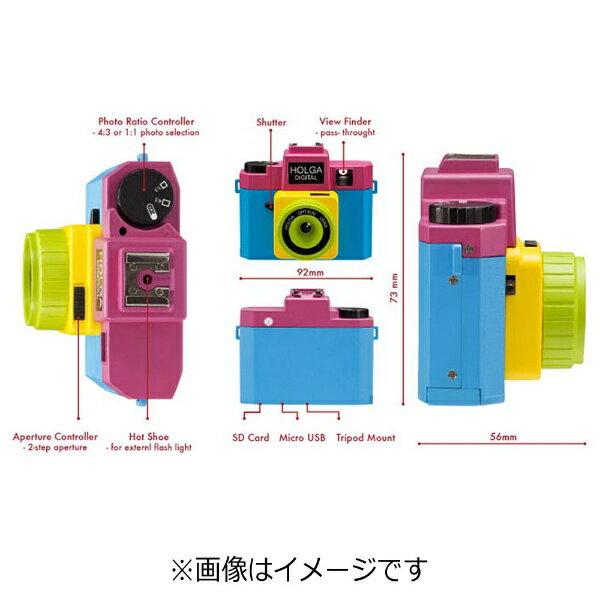 Holga Digital トイカメラ ピンク・ブルー 楽天市場】inter-wave HOLGA トイカメラ DIGITAL PINK | 価格比較