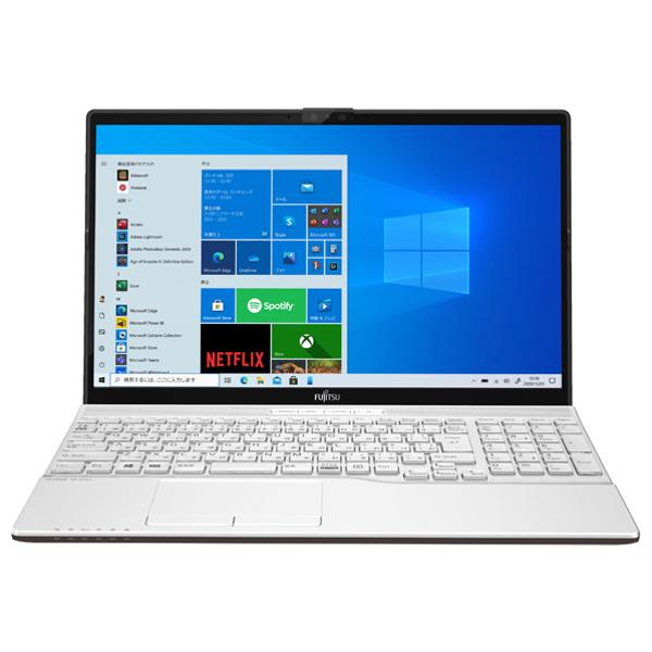 富士通 LIFEBOOK ノートパソコン PC 高速SSD オフィス ホワイト 楽天市場】富士通クライアントコンピューティング 富士通 ノート
