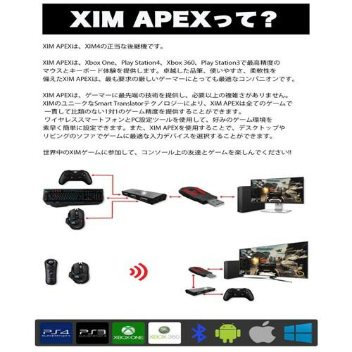 楽天市場】(同)NIRVANA XIM APEX- ゲーム用マウス＆キーボード