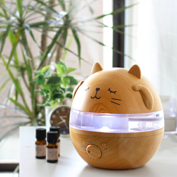 レア 新品未使用 大容量 にゃんこ 加湿器 アロマ対応 楽天市場】スリーアップ うるおいにゃんこ アロマ加湿器 L
